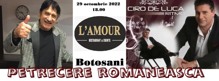Jan Paler, Ciro De Luca, L Amour, petrecere, restaurant