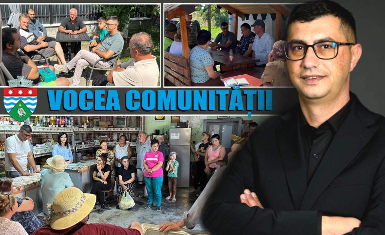Vocea comunitatii Varfu Campului, Ovidiu Domunco, primar,