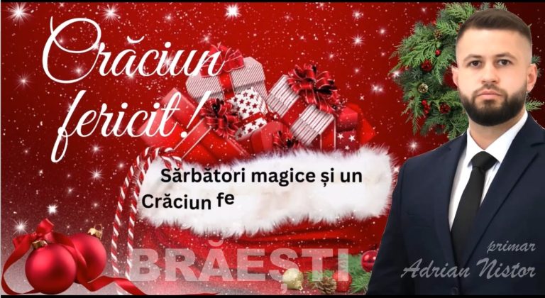 Adrian Nistor, Braesti, primar