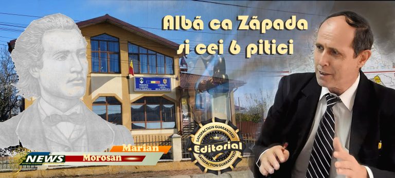 Editorial Marian Morosan. Alba ca zapada si alegrrile din comuna Mihai Eminescu, Curierul Regional