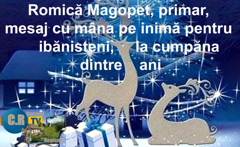 mesaj romica magopet, ibanesti,primar,felicitare,anul nou