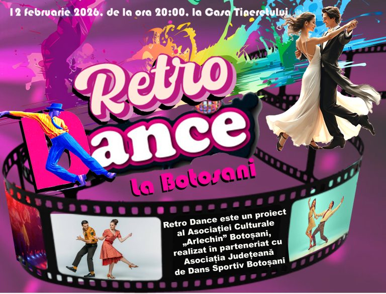 Afis Retro Dance Arlechin 2