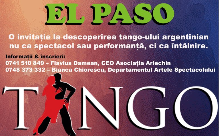 afis Tango Botosani, El Paso 2